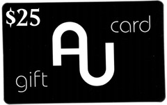 $25 AU Gift Card (for in-store use) (+$2.50 bonus!)